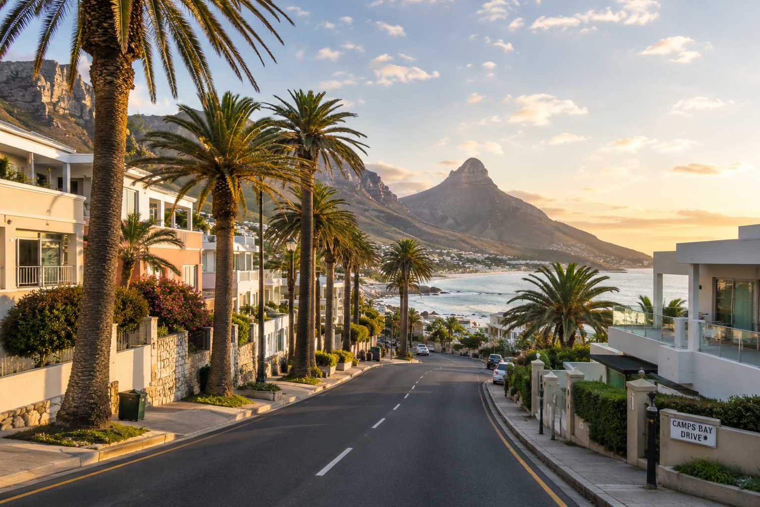 Camps Bay vs Clifton beachfront streets